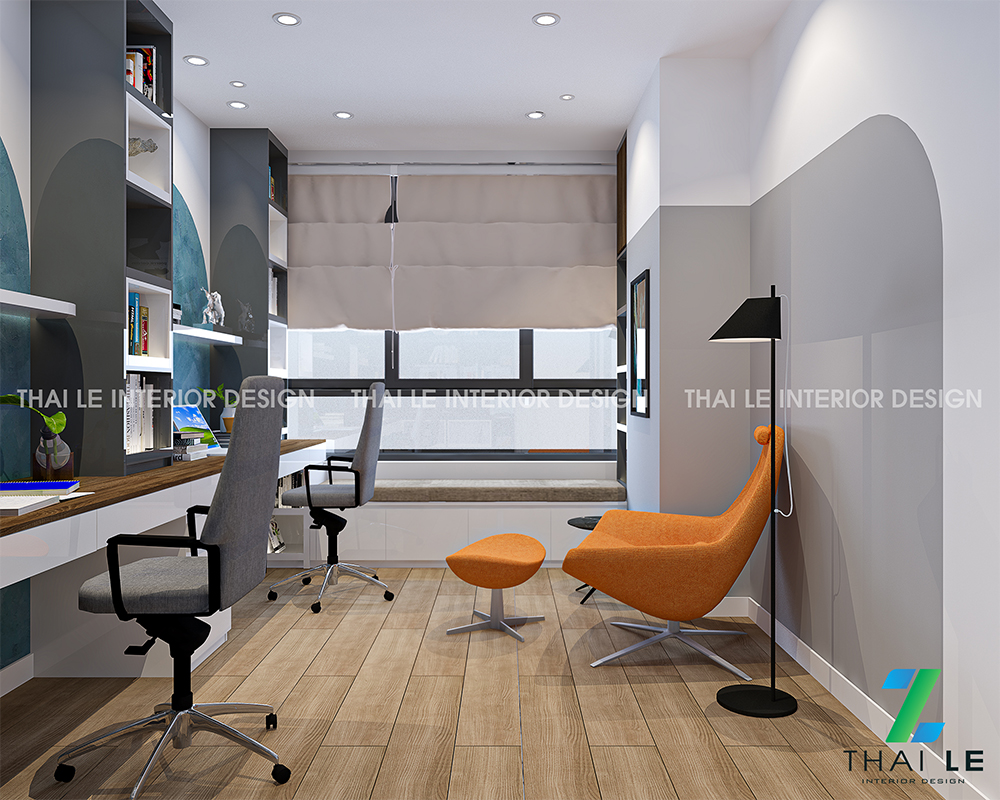 Thiết kế nội thất căn hộ The Peak Midtown Q7 - 115m2